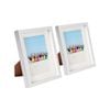 Nicola Spring 8" x 10" White 3D Box Photo Frames - 5" x 7" Mount - Pack of 2