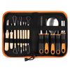 Catzon 13Pcs Halloween Pumpkin Carving Kit Stainless Steel Tools Anti-Slip with Storage Bag