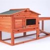 Yes4pets Rabbit Hutch Metal Run Wooden Cage Guinea Pig Cage House