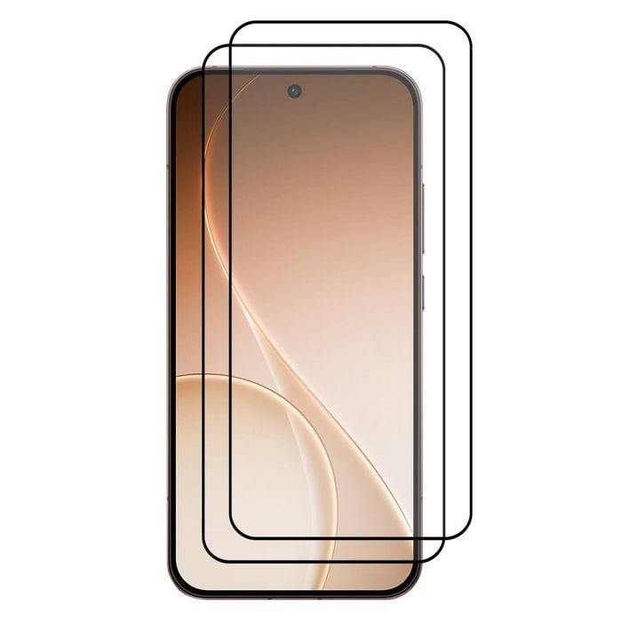 2 Pack Mezon Oppo Reno15 Pro 5g Full Cover Tempered Glass Screen Protectors