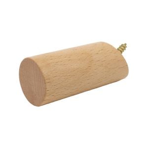Adoored Timber Angled Deco Hook