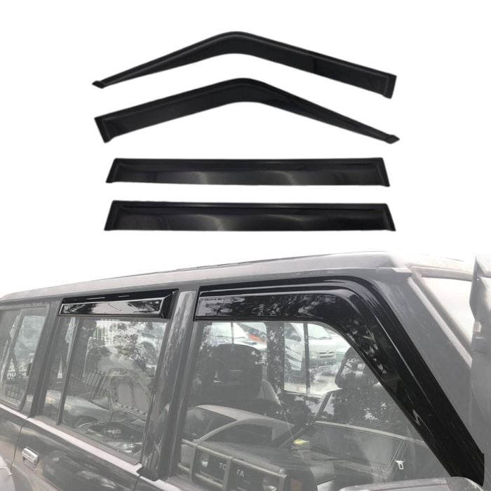 AUSGO Luxury Weather Shields for Ford Maverick Auto Mirror 1988-1993 Weathershields Window Visors Wind Deflectors