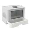 Pawz Foldable Cat Litter Box Grey