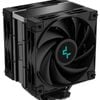 Deepcool Ak400 Zero Dark Plus Performance Cpu Cooler, 4 Heat Pipe Tower, High-performance Fdb Fan