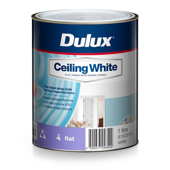 Dulux 1L Ceiling White Paint