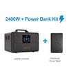 Voltx 2400w 2240wh Power Station + 10000mah Power Bank – High-power Solar Generator For Rv, Camping & Off-grid Adventures