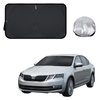 Front Windscreen Sun Shade for Skoda Octavia 2013 - 2020 NE - Standard 150 x 85 cm - Black