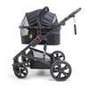 La Luna Pet Care - Black - Pet Stroller with ISOFIX Car Carrier