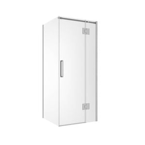 Rick McLean's 1170 x 870mm Brushed Nickel Euro Frameless Hinged Shower Screen