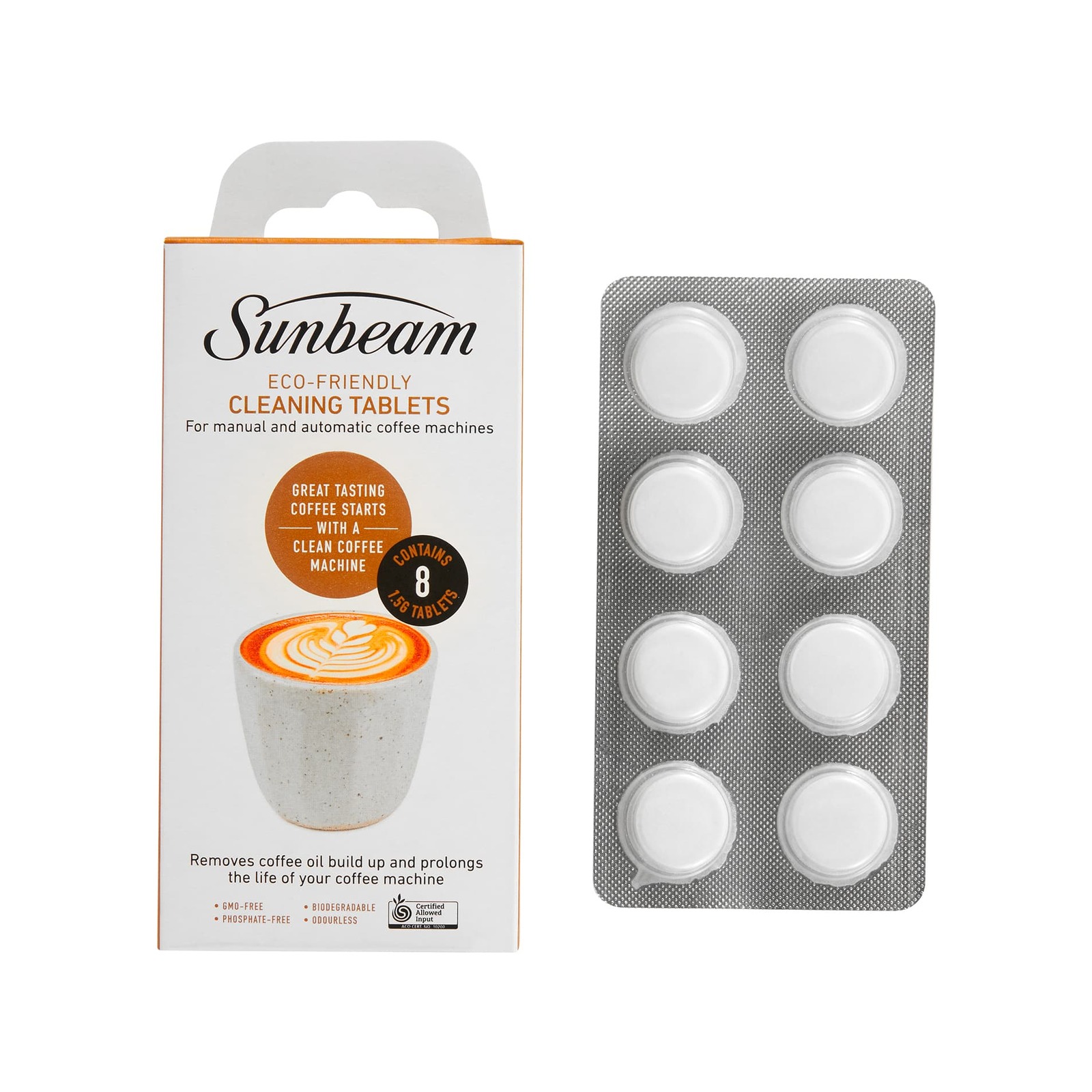 Sunbeam EM0020 Espresso Machine Cleaning Tablets – 8 Pack Alternative