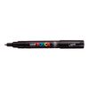 Uni Posca PC-1MR Extra Fine Bullet Tip Paint Marker (Black)