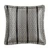 Renee Taylor Regalia Collection Mayana Cushion Champenge Silver & Black 45x45cm
