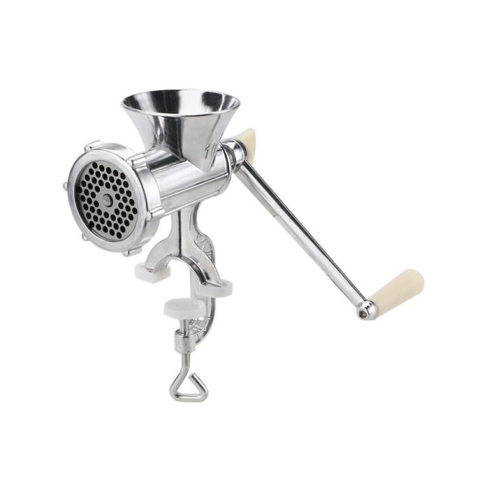 Mincer Meat Grinder Multi Function Manual Aluminum Alloy in Silver - Main aluminum alloy | Meat Mincer | 1.5kg
