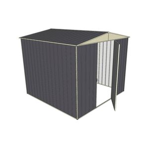 Build-a-Shed 2.3 x 2.3 x 2.3m Single Hinge Door Garden Shed - Grey