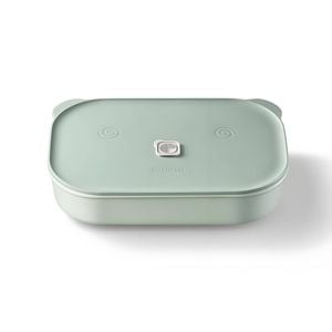 Buydeem Ct3008 Ceramic Food Storage Container With Airtight Lid 1l Stackable Bento Lunch Box