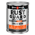 White Knight Rust Guard Grey Quick Dry True Bite Primer Paint - 1L