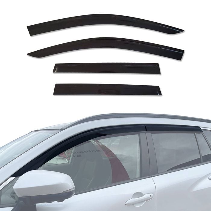 AUSGO Injection Weather Shields For Toyota Corolla Cross SUV 2022-Onwards Weathershields Window Visors Wind Deflectors