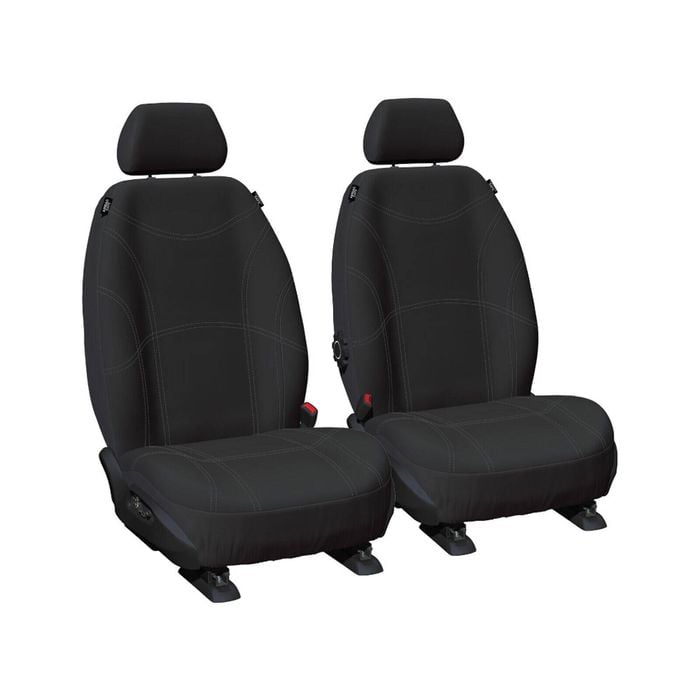 Getaway Neoprene Front Black/SL Seat Covers - Landcruiser 200 Series 2009-2021