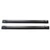 BLACK Cross bars Roof Racks Fit For 1999-On Mitsubishi Pajero With Keys 280KG