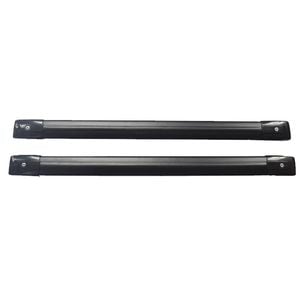 BLACK Cross bars Roof Racks Fit For 1999-On Mitsubishi Pajero With Keys 280KG