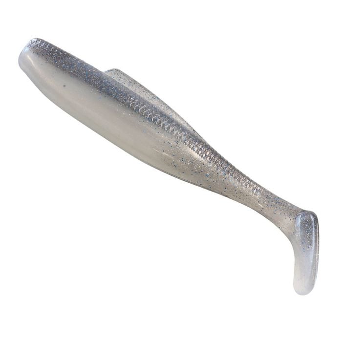 3 Pack of ZMan 7 Inch DieZel MinnowZ Soft Plastic Fishing Lures - Smokey Shad