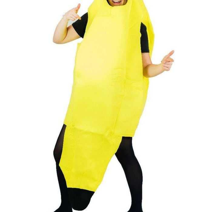 Novelty Adults Yellow Banana Food Costume - One Size
