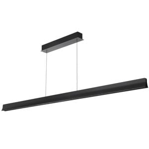 Telbix Lucid Modern Pendant Hanging Lamp Light Aluminium Metal Pvc Black Matte