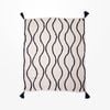 DWBH Cotton Slub Throw Blanket 125x150cm Home Decor MARINE