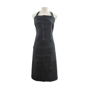 J.Elliot Home Jules Cotton Linen Kitchen Apron 83x68x0.3cm Charcoal