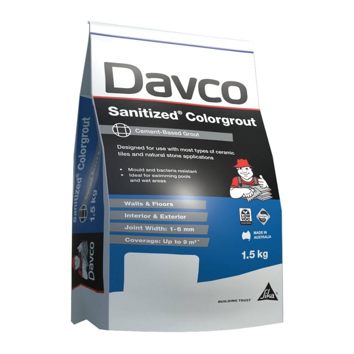Davco 1.5kg #76 Basalt Sanitized® Colourgrout