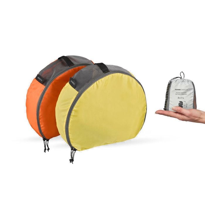 Decathlon - Trekking Half-Moon Storage Bag 2-Pack - 2 X 7L - One Size