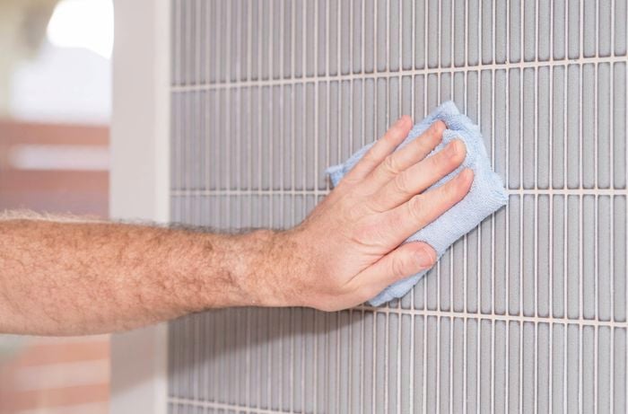 Keep grout and silicone looking fresh