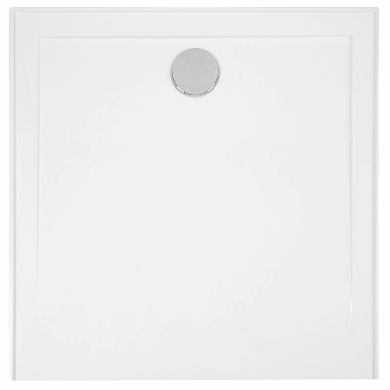 Resonance 900 x 900mm White Shower Base