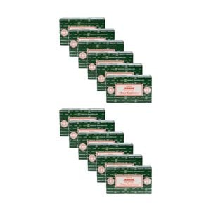 12PK Satya Home Fragrance Scented Incense Sticks Packet Set 15gm Jasmine