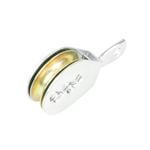 Pinnacle 50mm Zinc Plated Pulley Swivel Fixed PK1
