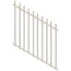 ProtectorAl 350 - 1200 x 1200mm Surfmist Raked 16-30º Batten Pool Fence Panel