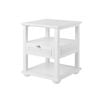 Genex Designs New Hampton Side Table White