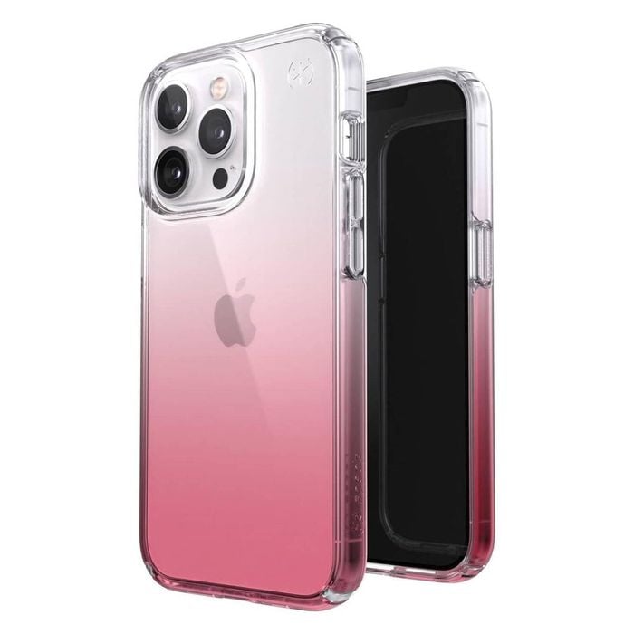 Spekc Presidio Ombre Perfect Clear Case for iPhone 13 Pro - Rose
