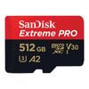 SanDisk Extreme Pro SQXCD 512GB V30 U3 MicroSDXC Memory Card [SDSQXCD-512G-GN6MA]