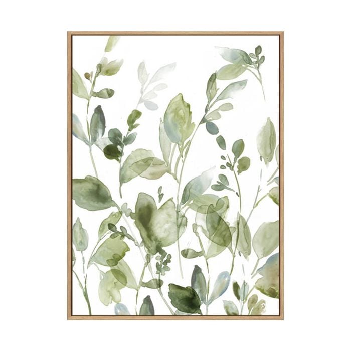 Artey | Greetings to the Morning II - Framed Canvas - Natural Frame - 120 x 160cm