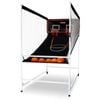 VEVOR Arcade Cage Basketball Game Black and White with 5 Balls for 2 Player Indoor