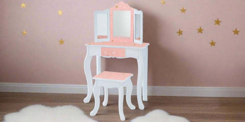 Shine
  bright like the stars with a vanity set.