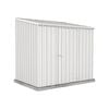 Absco Sheds Surfmist 2.26 x 1.52 x 2.08m Space Saver Single Door Garden Shed