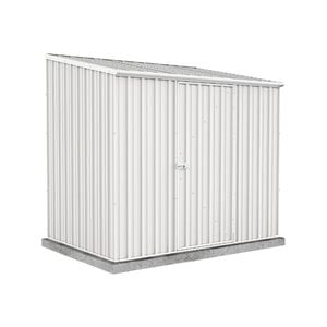Absco Sheds Surfmist 2.26 x 1.52 x 2.08m Space Saver Single Door Garden Shed