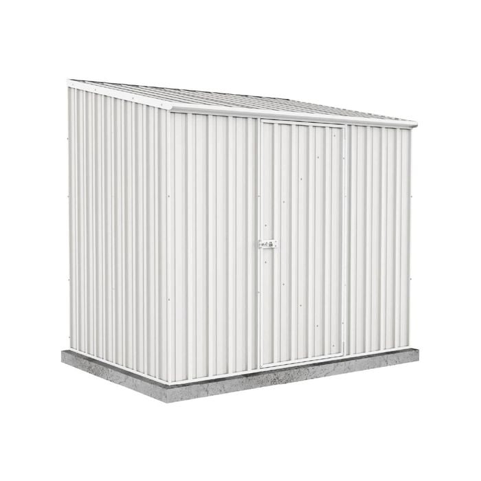 Absco Sheds Surfmist 2.26 x 1.52 x 2.08m Space Saver Single Door Garden Shed