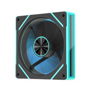 COOLMOON HiFrost Link-8Pro ARGB 120mm PWM fan Reverse Black
