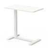 Advwin Mobile Standing Desk Pneumatic Height Adjustable Laptop Desk 70cm White