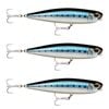 3x Rapala 11cm Precision Xtreme Pencil Saltwater Fishing Lures - BL Sardine