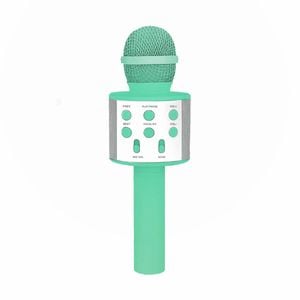 Laser Wireless Karaoke Microphone in Aquatic Awe