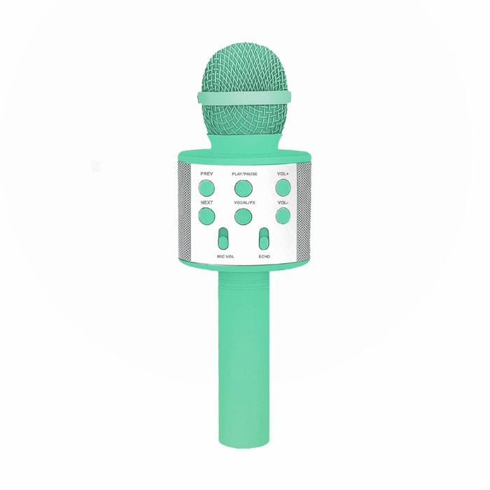 Laser Wireless Karaoke Microphone in Aquatic Awe